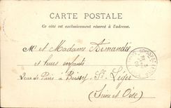 VINTAGE POSTCARD Caen L Town hall Places Republic