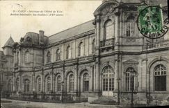 VINTAGE POSTCARD Interior Caen of L Town hall Old seminar of Eudistes