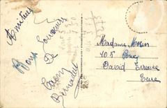 VINTAGE POSTCARD Caen L Hotel City