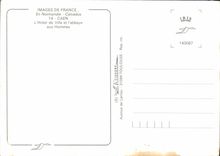 MODERN CARD Caen L Town hall and L Abbey with the Men