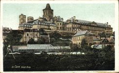 VINTAGE POSTCARD Caen L hotel God