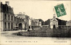 VINTAGE POSTCARD Caen the New Hotel God