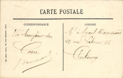 VINTAGE POSTCARD Caen the New Hotel God