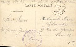 VINTAGE POSTCARD Caen the Botanical Botanical garden