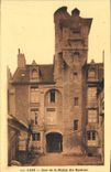 VINTAGE POSTCARD Caen Court of the House of Quatrans