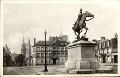 CPSM Caen Rules of Duguesclin and Abbaye to the men