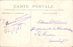 VINTAGE POSTCARD Caen the Monument has Mobiles and the Hamelin Barracks