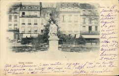 VINTAGE POSTCARD Caen Rules D Auber