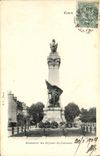 VINTAGE POSTCARD Caen Monument of the Children of the Militaria Apple brandy