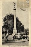 VINTAGE POSTCARD Caen War memorial of the Children of the Apple brandy