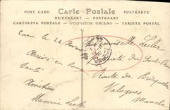 VINTAGE POSTCARD Caen Rules D Elie de Beaumont