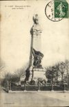 VINTAGE POSTCARD Caen Monument of Died For the Fatherland