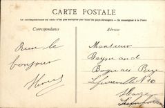 VINTAGE POSTCARD Caen Monument of Died For the Fatherland