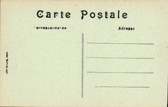 VINTAGE POSTCARD Caen the Statue of Louis XIV and the college