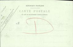 VINTAGE POSTCARD Caen the Place of Rpublique the Military Concert