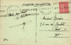 VINTAGE POSTCARD Caen Places Saint Pierre