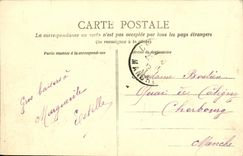VINTAGE POSTCARD Caen the Fonlette Place