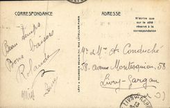 VINTAGE POSTCARD Caen Public garden Saint Pierre