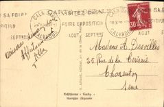 VINTAGE POSTCARD Caen Places Foch Beausejour