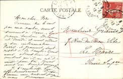 VINTAGE POSTCARD Caen the Place St Pierre