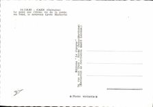 CPSM Caen the Bridge on L Decorates Seen of Cavee At the bottom the nouveay Malherbe college