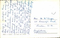 CPSM Caen the Bridge on L Decorates