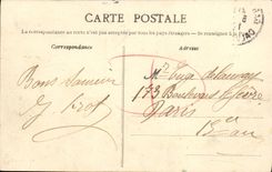 VINTAGE POSTCARD Caen the Bridge of Vancelles