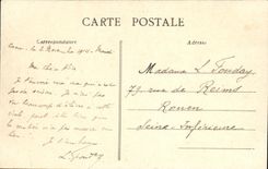 VINTAGE POSTCARD Caen the Bridge of L School of Swimming