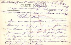 VINTAGE POSTCARD Caen the Bridge of Vaucelles Tram