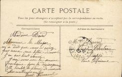 VINTAGE POSTCARD Caen the Street St Pierre