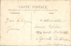 VINTAGE POSTCARD Caen Theater