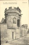 VINTAGE POSTCARD Caen the Tower of People D Weapons Old Manor of Nollens