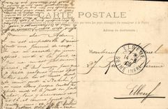 VINTAGE POSTCARD Caen Old Hotel of Nollent to the Tower of People D Weapons