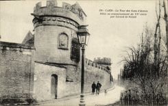VINTAGE POSTCARD Caen the Tower of People D Weapons Gerald de Nolent