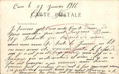 VINTAGE POSTCARD Caen Old Hotel De Nollent the Tower known as of People D Weapons