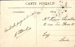 VINTAGE POSTCARD Caen the Tower Guillaume Leroy