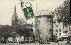 VINTAGE POSTCARD Caen Leroy Turn
