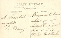 VINTAGE POSTCARD Caen the Leroy Tower and Clocber of Saint Pierre