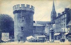 VINTAGE POSTCARD Caen the Guillaume Turn Roy
