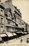 VINTAGE POSTCARD Caen Old women House Street St Pierre