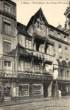 VINTAGE POSTCARD Caen Vieille House Street St Jean Intends Jewelry Aine