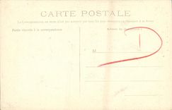 VINTAGE POSTCARD Caen Houses of Wood Street Levrard Saint Pierre