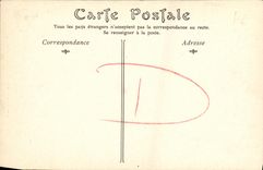 VINTAGE POSTCARD Caen House of the Street St Pierre Levrard