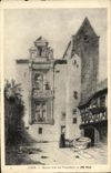 VINTAGE POSTCARD Caen House known as of Templiers