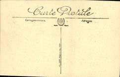 VINTAGE POSTCARD Old Caen House Main street Saint Pierre