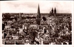 CPSM Caen Panorama Taken of Saint Pierre