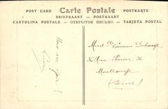 VINTAGE POSTCARD Caen View Taken of the Walls of the Castle