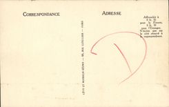 Opinion de Caen de la POSTAL de la VENDIMIA sobre L abadia con las senoras