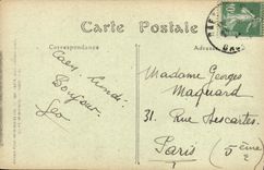 VINTAGE POSTCARD Caen View Taken of the Saint Pierre