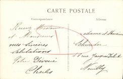 La POSTAL Caen de la VENDIMIA los pescados hace compras y L canal de alimentacion de los campos grandes de la lavanda de Odon